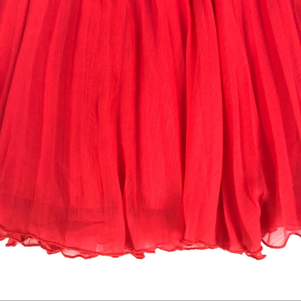 Abercrombie Fitch Sheer Pleat Skirt Size S Girls - Picture 5 of 8